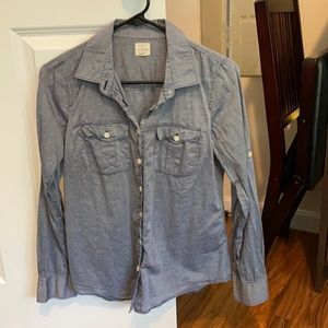 Jcrew perfect shirt size xs